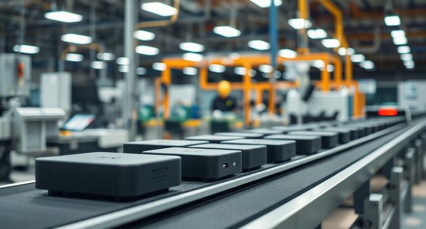 android box quality inspection line