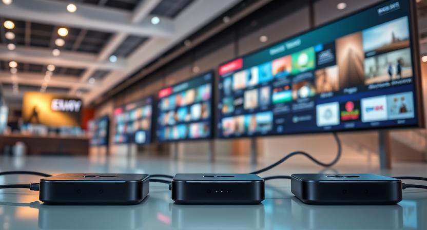 android tv box for advertising display