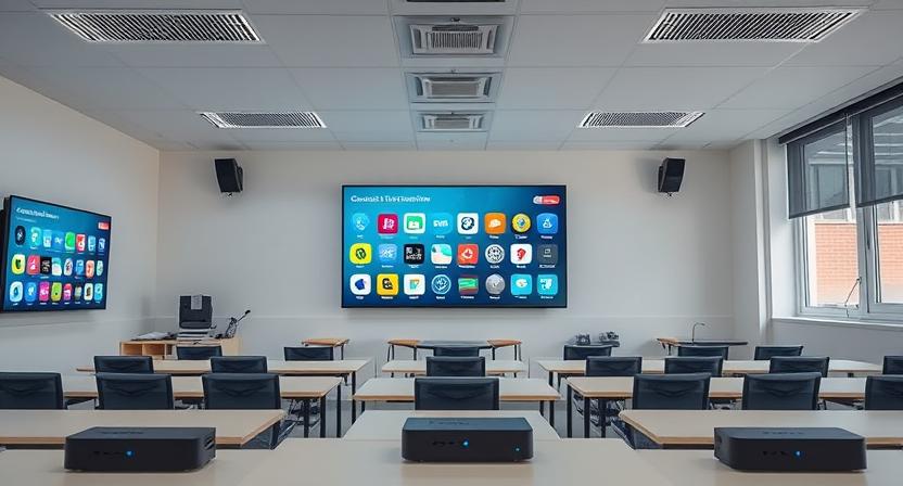 digital classroom Android box solution