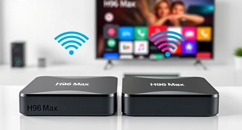 h96 max android tv boxwifi dual models