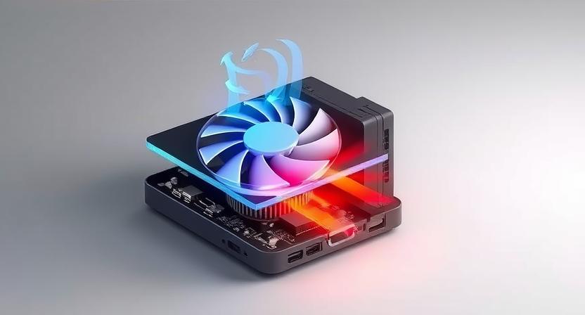 Internal fan integrated inside high-performance Android box