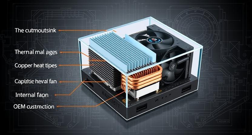 OEM customized cooling system for Android TV Box