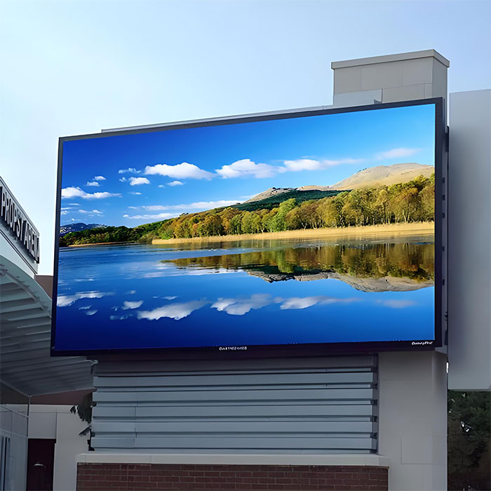 Outdoor Full Color LED Display Screen – High Brightness Iron Cabinet for Advertising