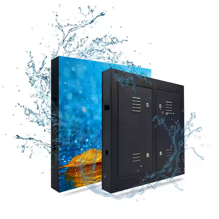 Outdoor Full Color LED Display Screen – High Brightness Iron Cabinet for Advertising