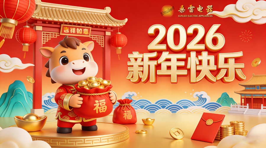 Sunled Presents Chinese New Year Gifts to Employees