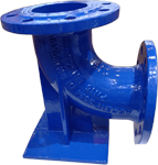 Double Flange Duckfoot Bend