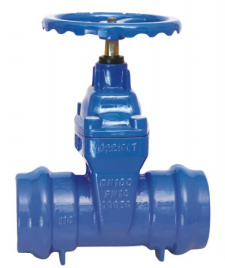 SG-071-3 Socket End Resilient Gate Valve For PVC Pipe