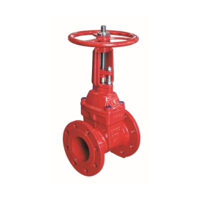 Flange End OS&Y fire Fighting Resilient Seal Gate Valve