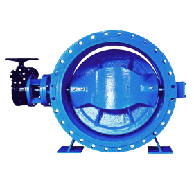 SG-041-2 Double Flanged Type Double Eccentric Butterfly Valve