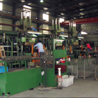 One corner of  the device area