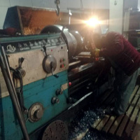 One corner of  the device area