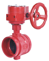 SG-805-1 Grooved Butterfly Valve