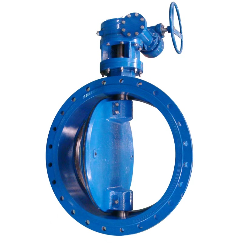 Double Flange Butterfly Valve Electric Motorized