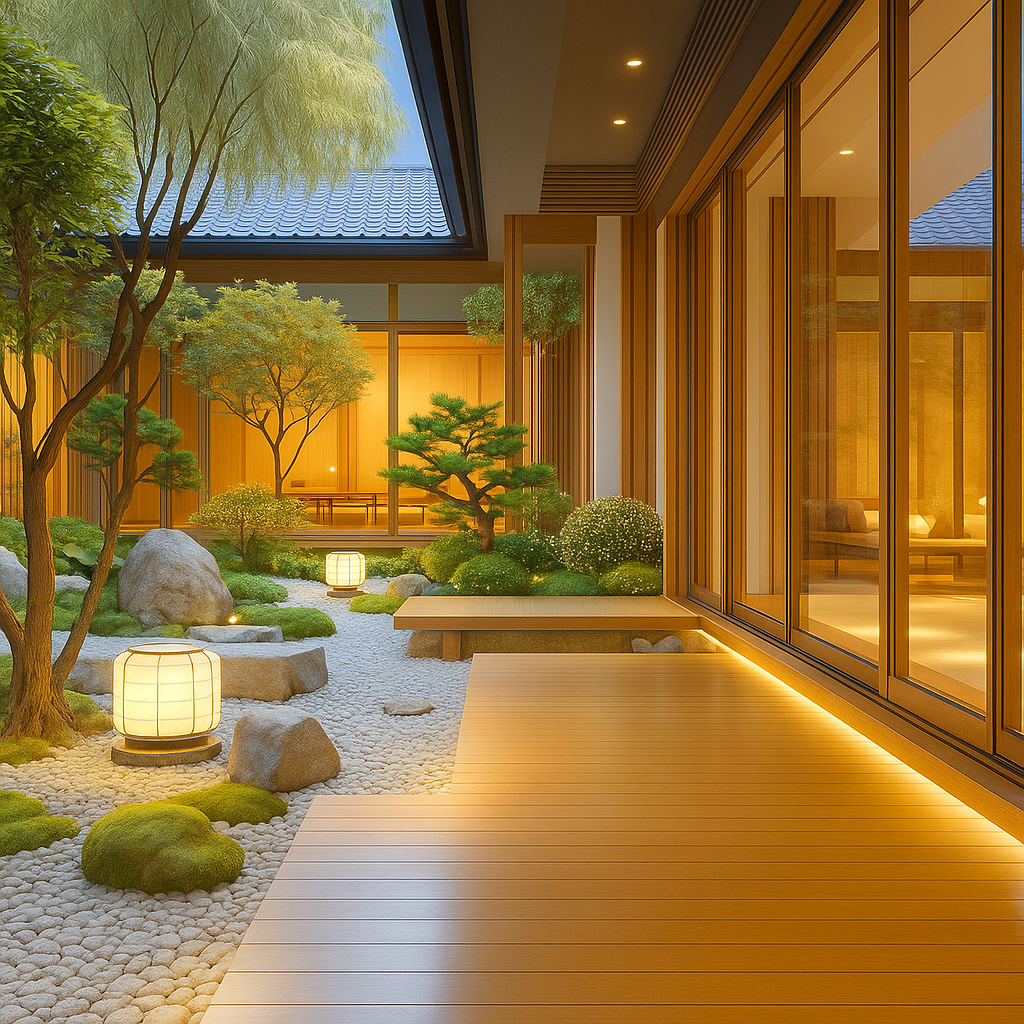 Transforming Hotel Courtyards with Thoughtful Lighting Design