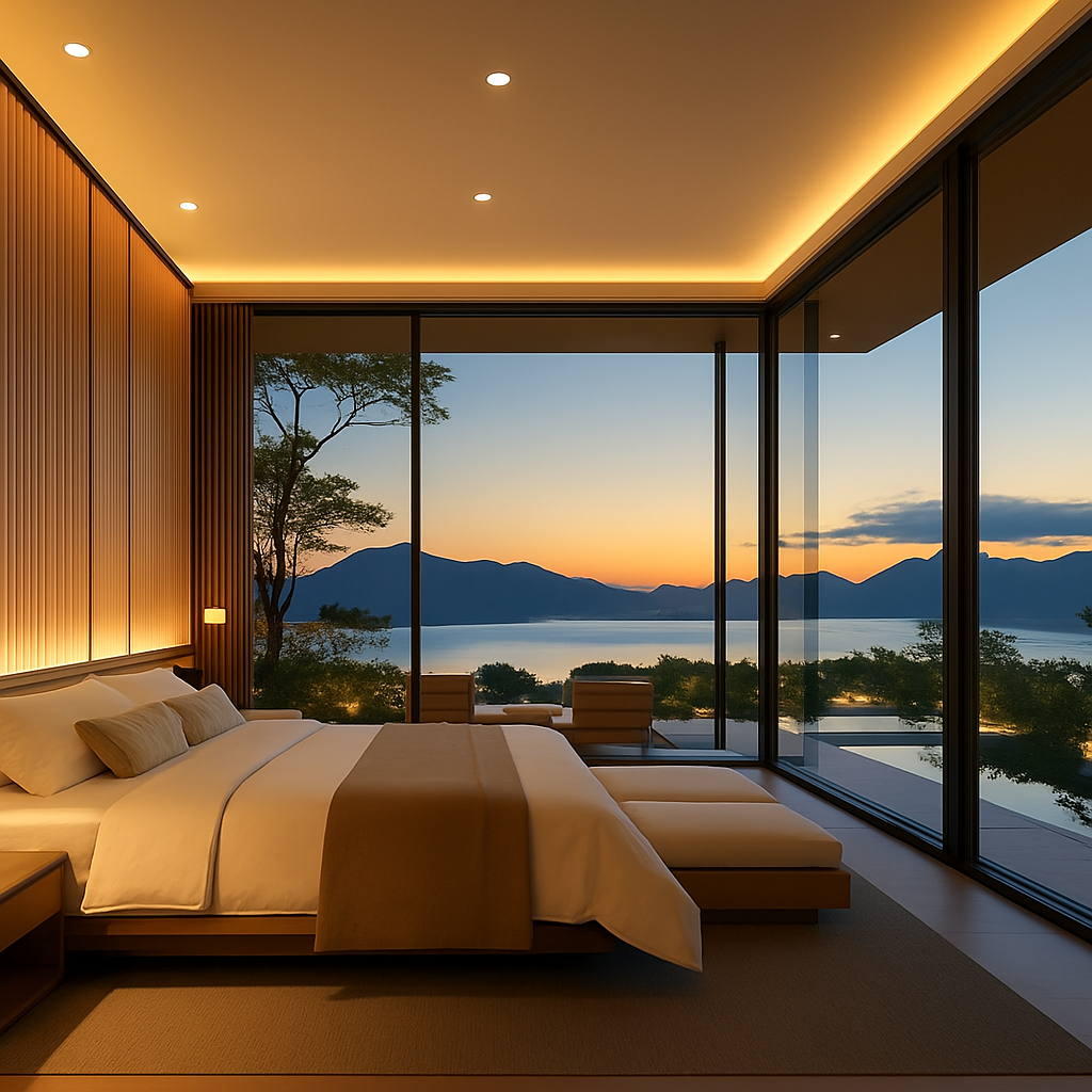 How Hotels Can Use Light to Improve Guest Sleep: Circadian & Low Blue Lighting Guide | inbright Solutions