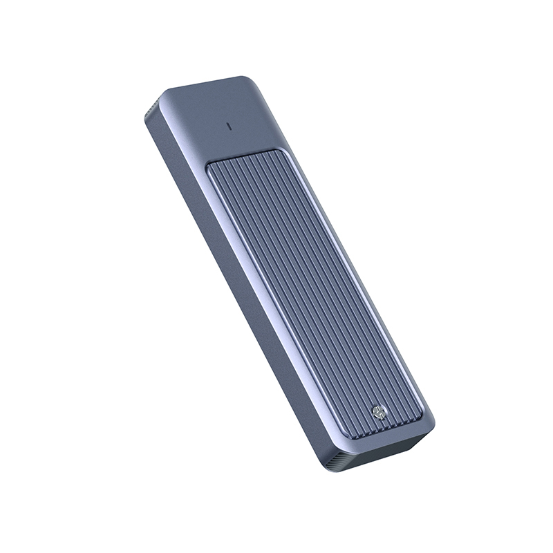 SS7218: Type C 10Gbps M.2 NVMe&SATA two protocols enclosure