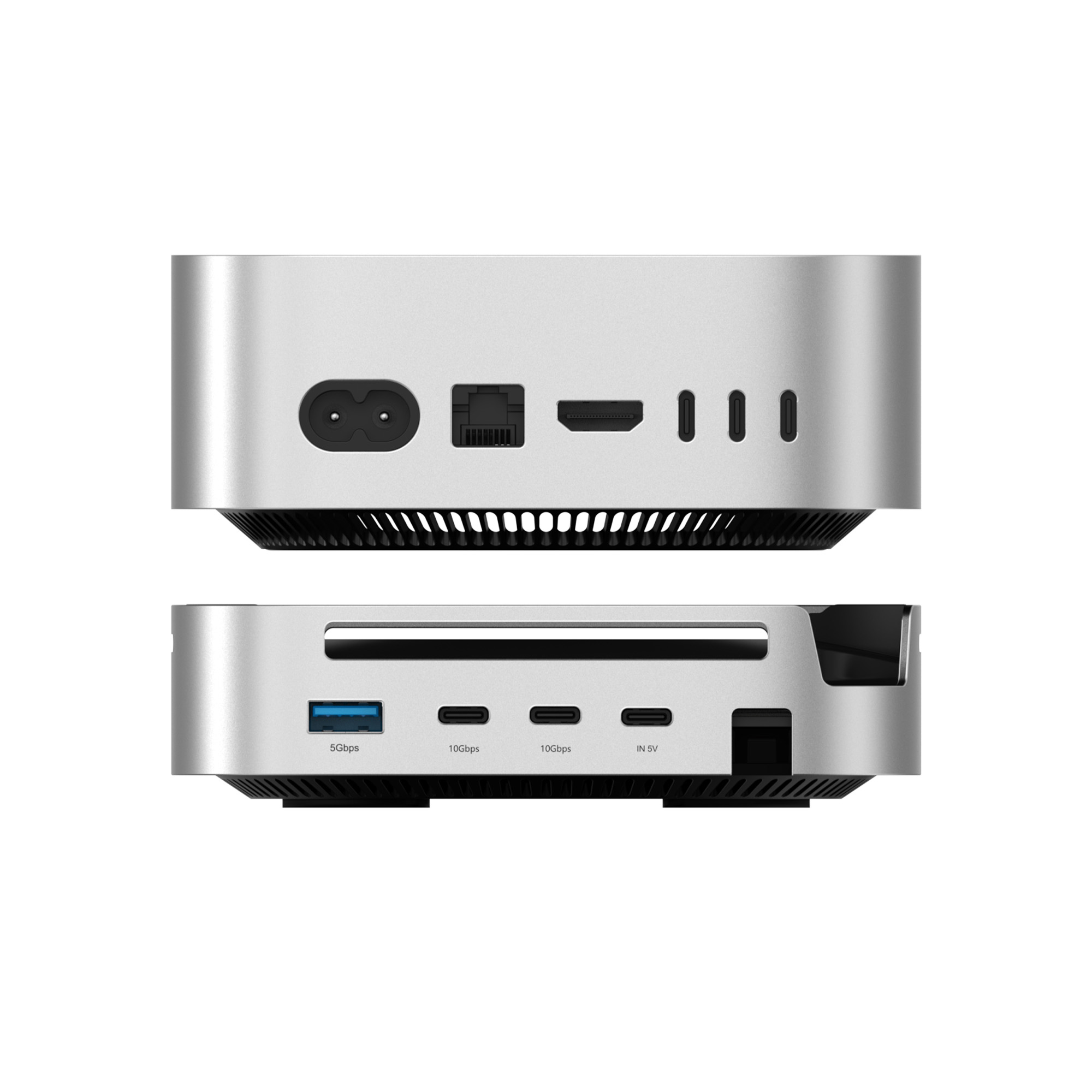 SH71006: 10 in 1 USB C Dock Station for Mac Mini M4 w/o DP