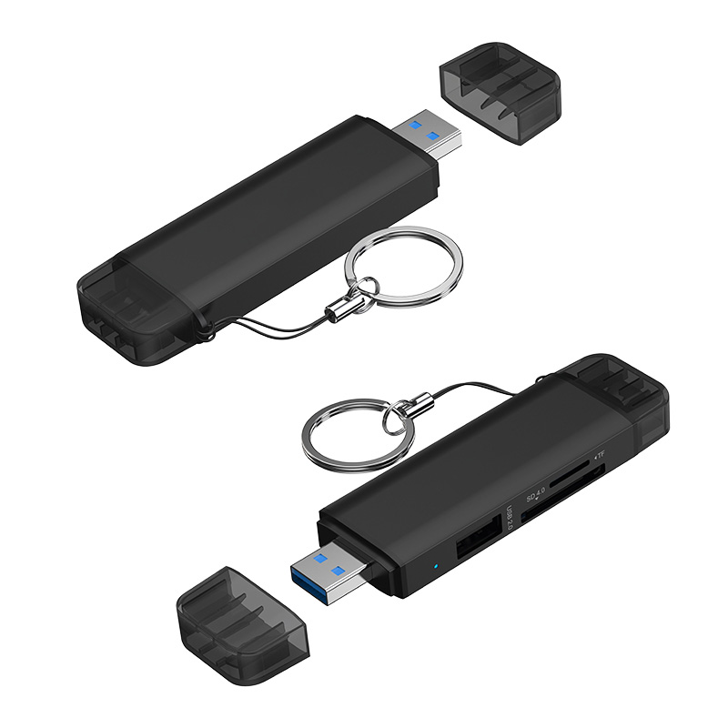 SS7304: 3 in 1 Card Reader