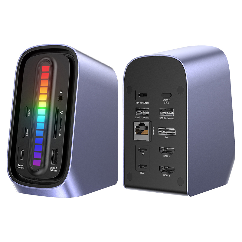 SH71301: 13 in 1 USB C Dock Station