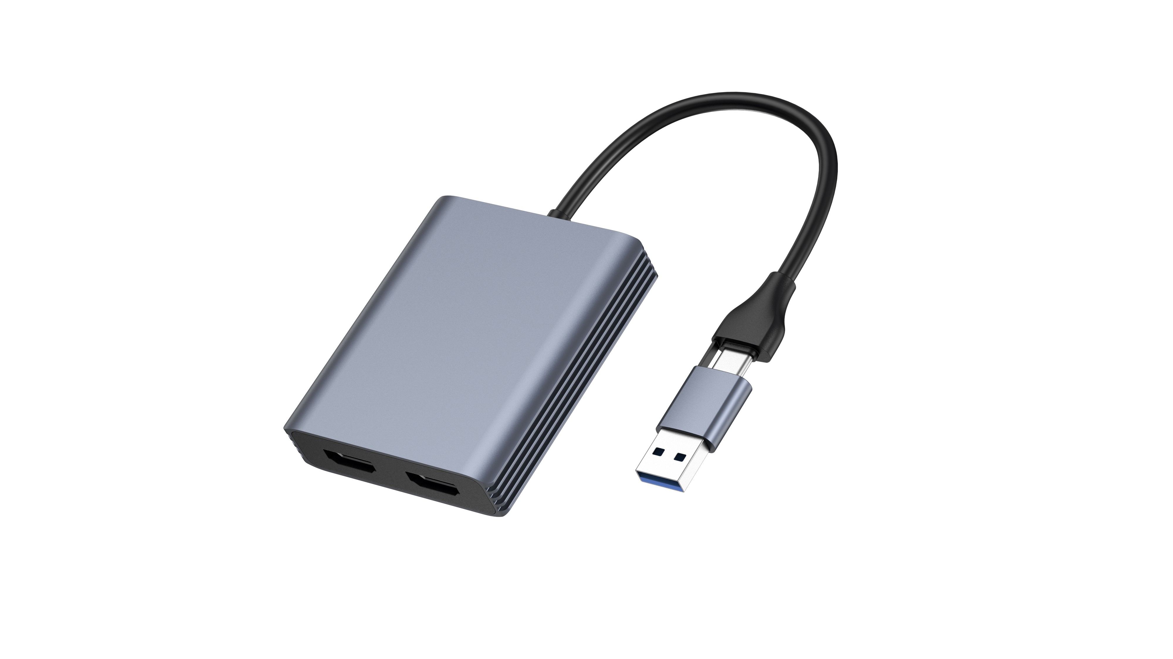 SH7204: 2-IN-1 USB Video Adapter (DisplayLink)
