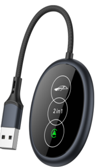 SCP8119S: Carplay and Android Auto 2-IN-1 Adapter