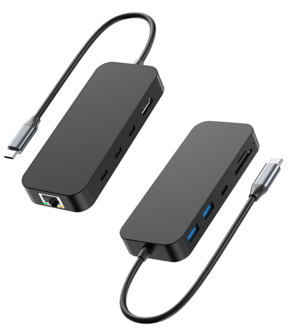 SH71004: 10 in 1 USB C full function Docking Station