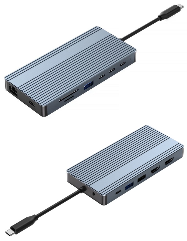 SH71405: 14 in 1 USB C full function Docking Station