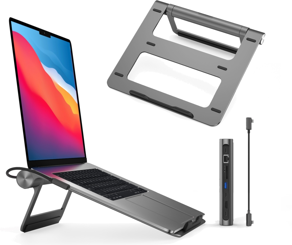 SH7706: 7 IN 1 Type-C Laptop Stand