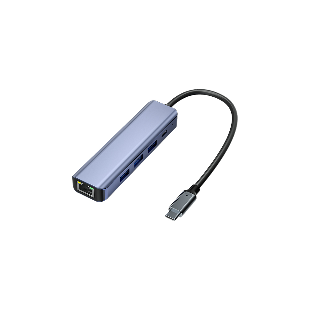 SH7502: 5-IN-1 USB C Hub