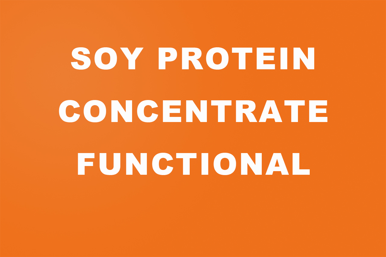 Soy Protein Concentrate functional