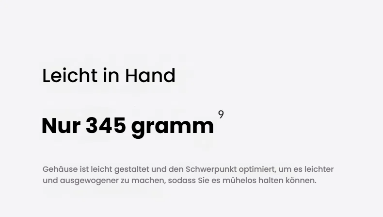 Laifen SE Lite Haartrockner, negativer Ionen-Haarföhn mit 100000 U/min bürstenloser Motor für schnelles Trocknen, leiser Hochgeschwindigkeits-Haartrockner, für zuhause und auf Reisen(Weiß)