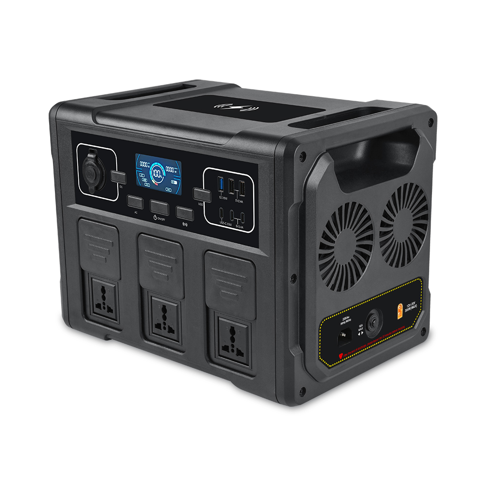 YABO 1200W Portable Power Station Solar Generator - Multiple Outlets for Home, RV & Job Sites