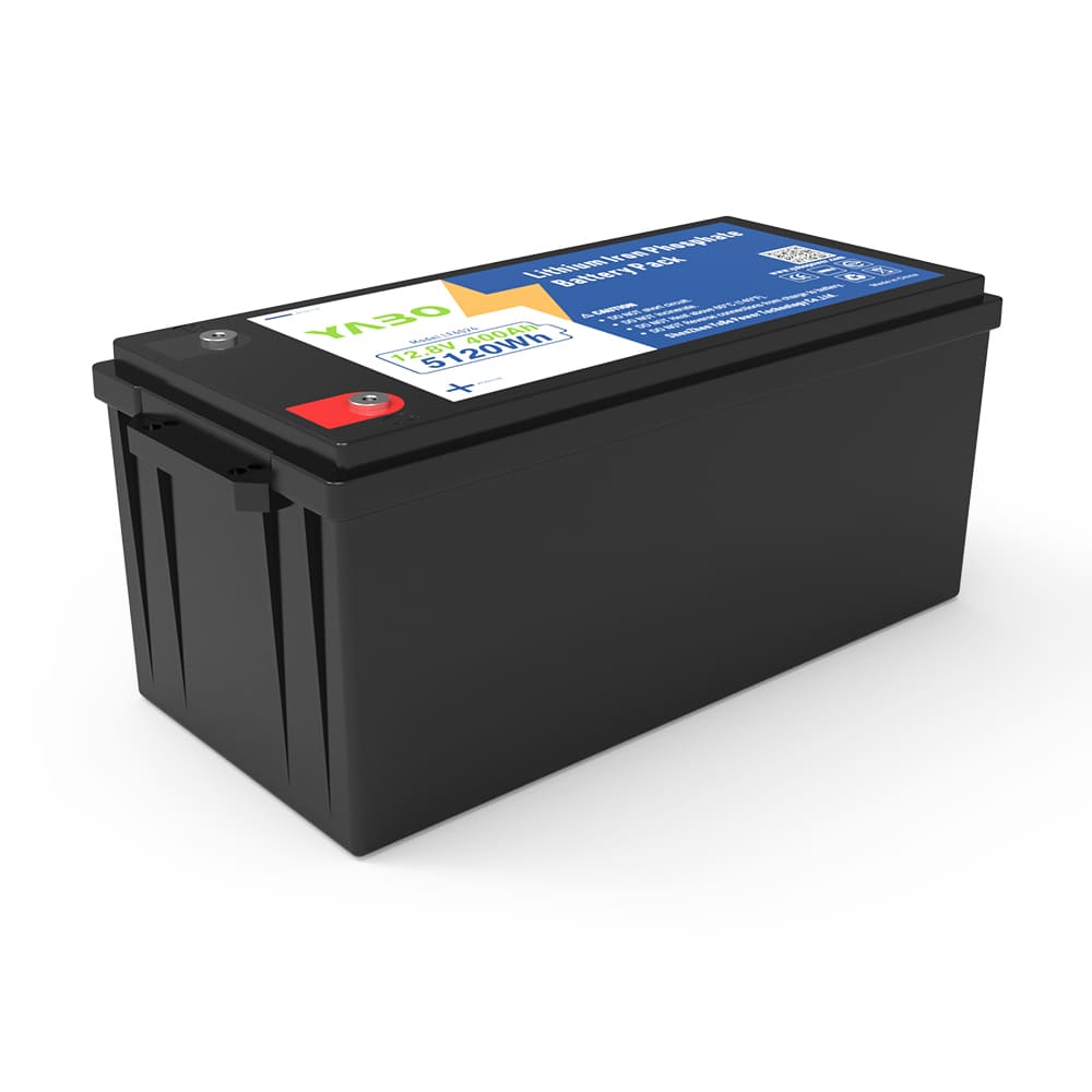 YABO 12V 400Ah LiFePO4 Batterij met Snel Opladen voor Huisopslag