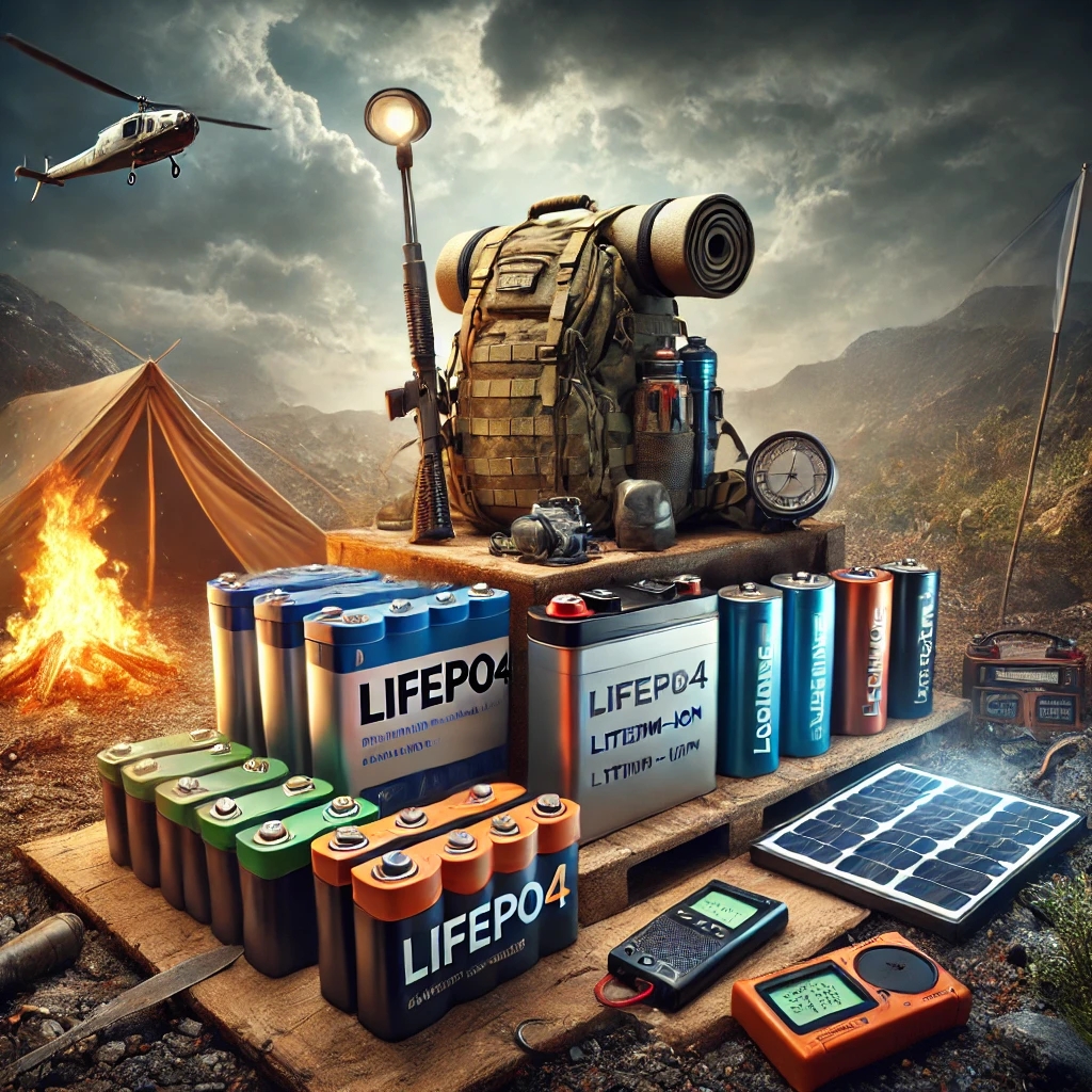 LiFePO4-Batterie vs. Lithium-Ionen-Batterie: Die ultimative Wahl für die Krisenbereitung