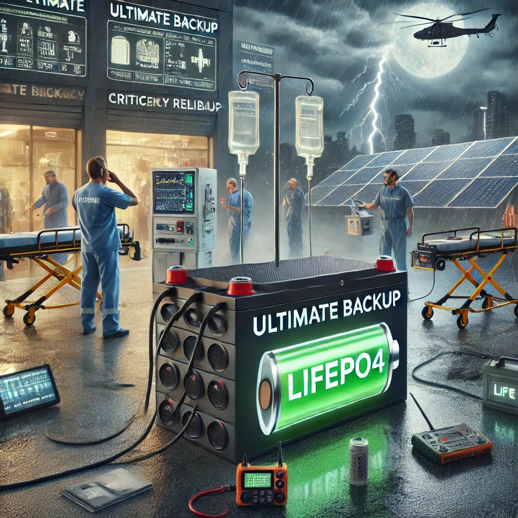 LiFePO4 Batteries: The Ultimate Backup Solution for Critical Emergencies LiFePO4 Batteries: The Ultimate Backup Solution for Critical Emergencies