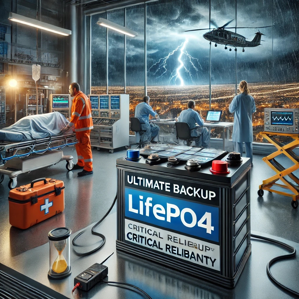 LiFePO4 Batteries: The Ultimate Backup Solution for Critical Emergencies LiFePO4 Batteries: The Ultimate Backup Solution for Critical Emergencies
