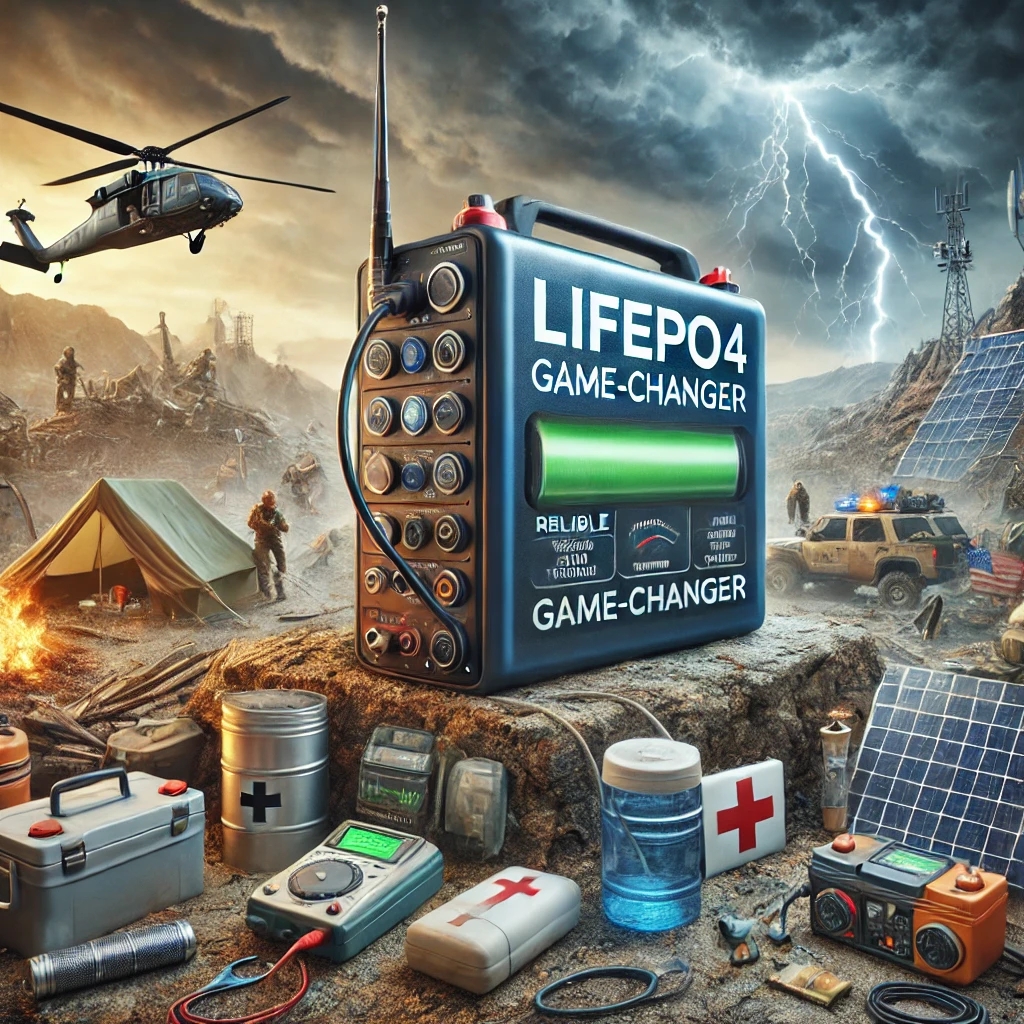 LiFePO4 Batteries: A Game-Changer for Survival Power and Disaster Recovery LiFePO4 Batteries: A Game-Changer for Survival Power and Disaster Recovery