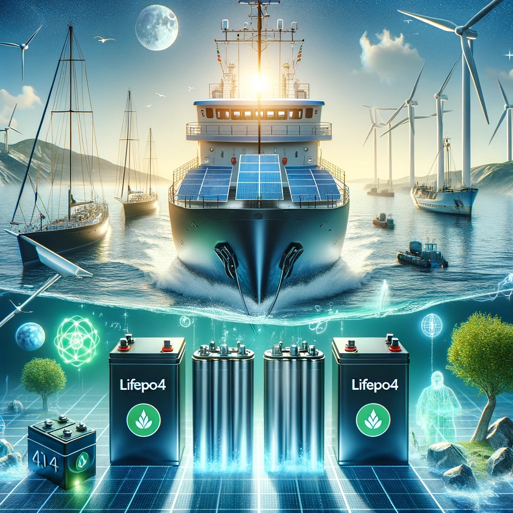 LiFePO4 Batteries for Maritime Energy: A Revolution in Sustainability and Performance