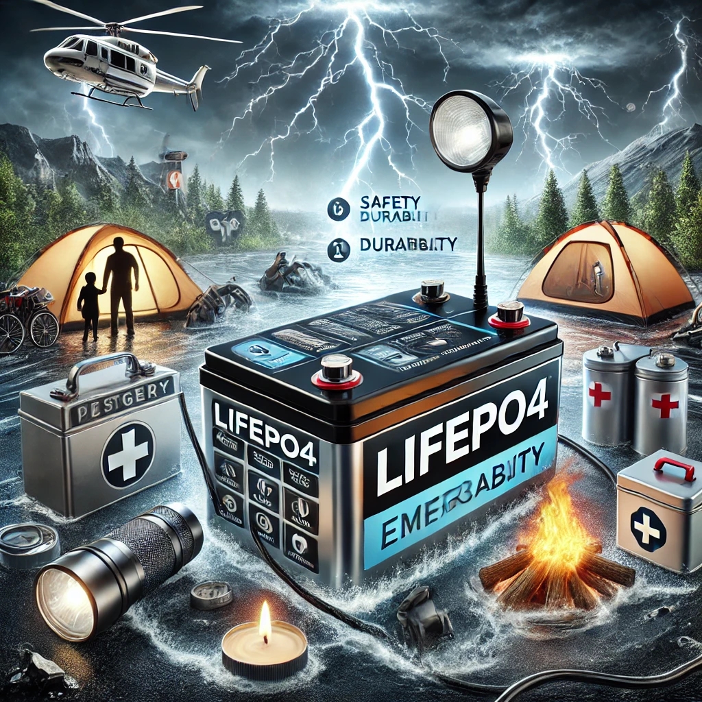 LiFePO4 Batteries: The Safety and Durability of LiFePO4 Batteries: Why They Excel in Emergency Preparedness
