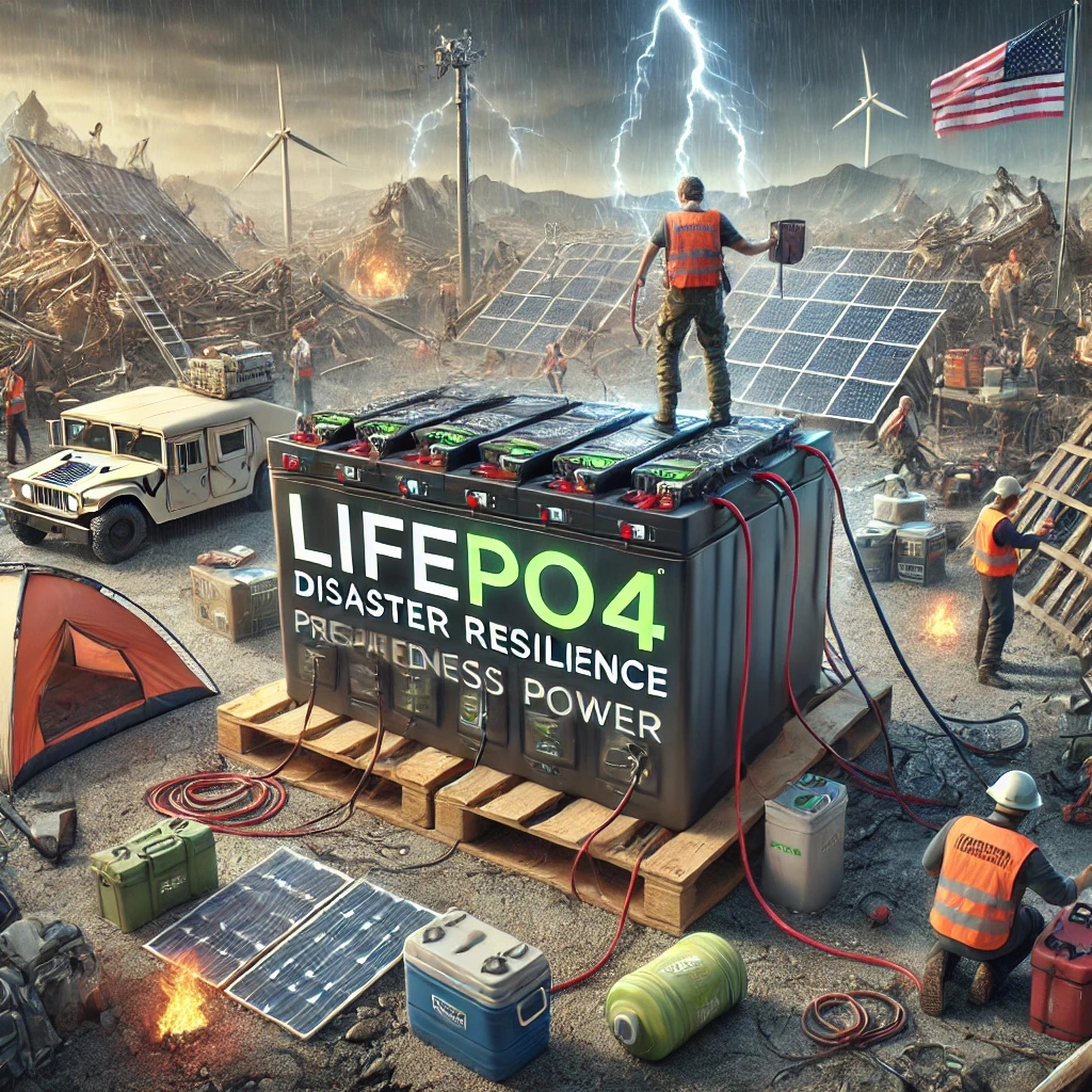 LiFePO4 Batteries: Preparedness Power Systems for Disaster Resilience LiFePO4 Batteries: Preparedness Power Systems for Disaster Resilience