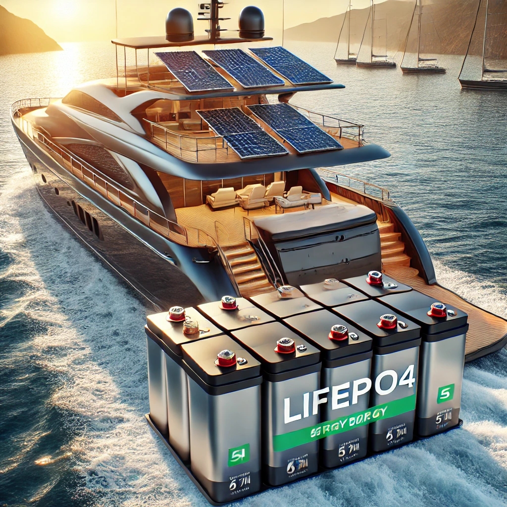 Maximizing Solar Energy with LiFePO4 Batteries for Yachts