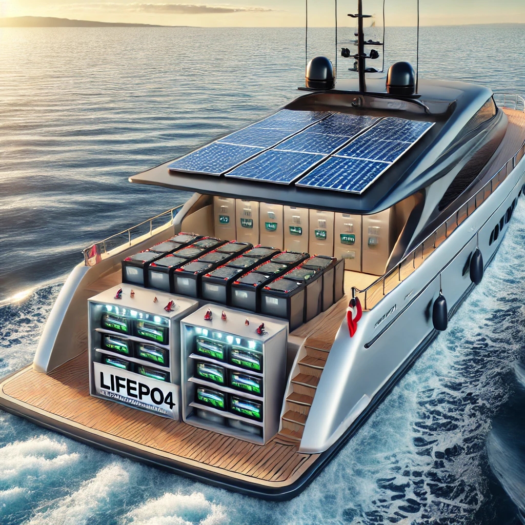 Optimizing Solar Power with LiFePO4 Batteries for Marine Applications