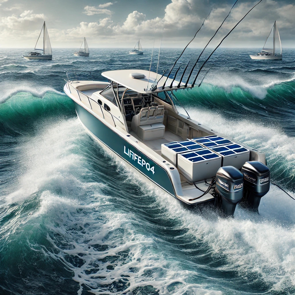 The Advantages of Using LiFePO4 Batteries for Your Saltwater Boat Systems