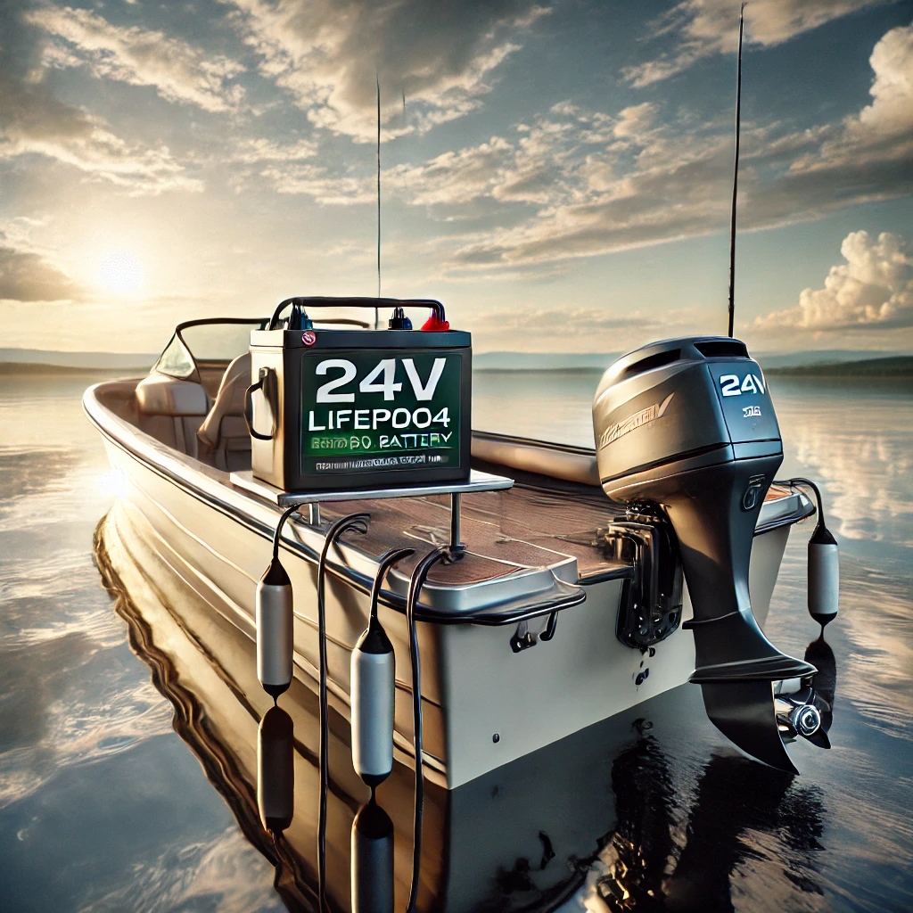 24V LiFePO4 Batteries: Perfect Power for Trolling Motors and Marine Systems