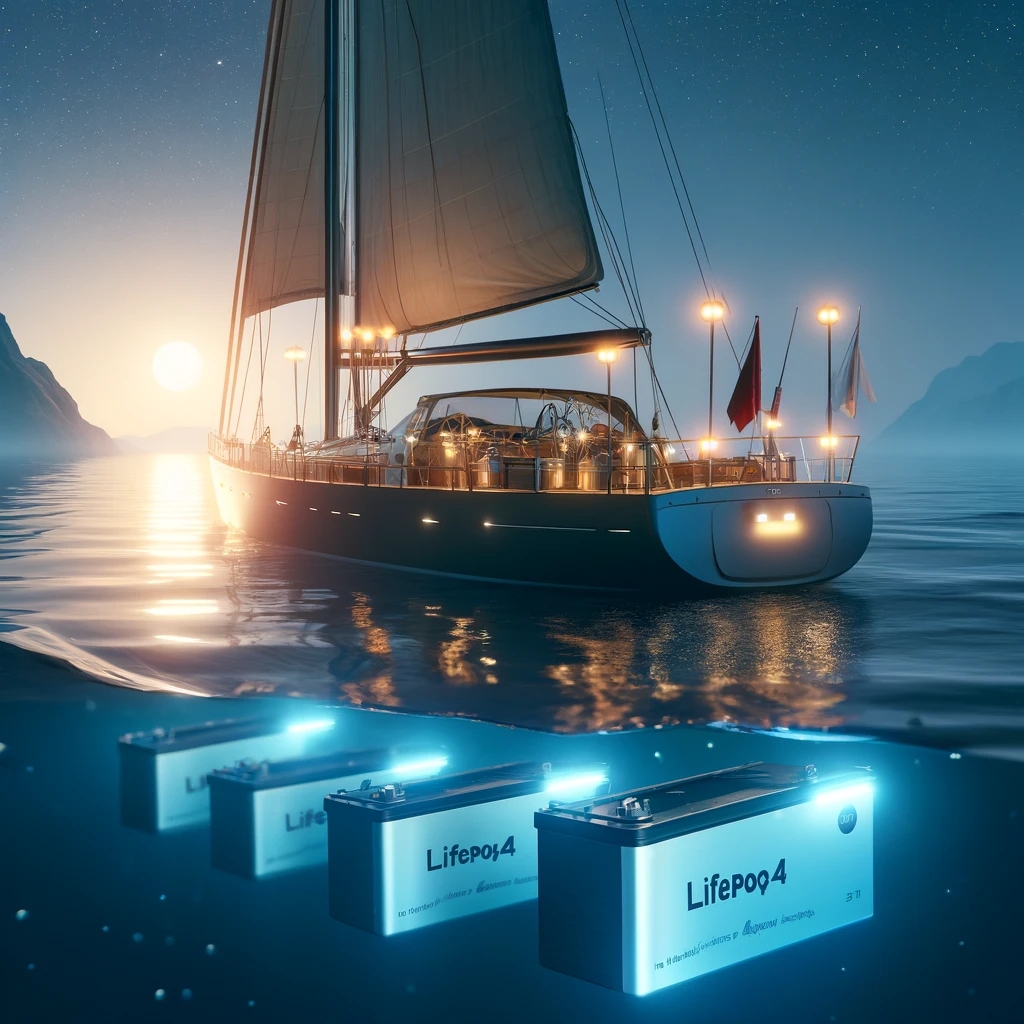 Revolutionizing Power for Sailboats: Why LiFePO4 is the Future of Marine Energy
