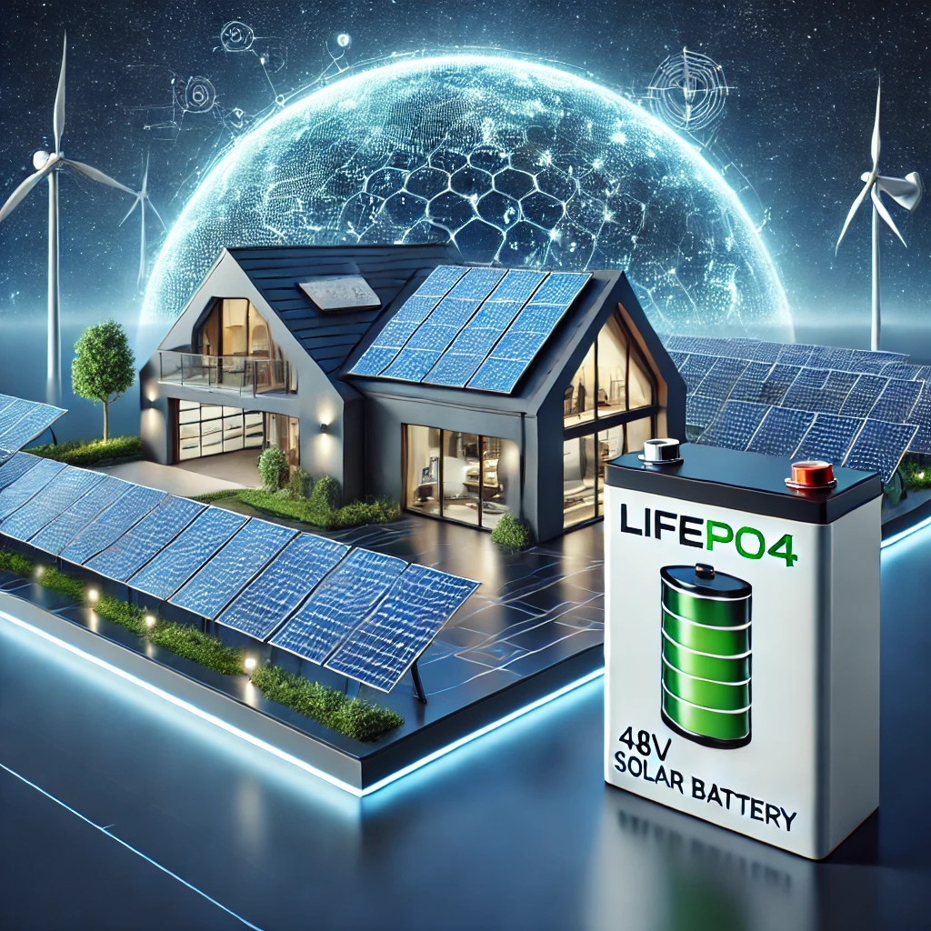 The Future of Residential Solar Energy with 48V LiFePO4 Wall-mounted Batteries
