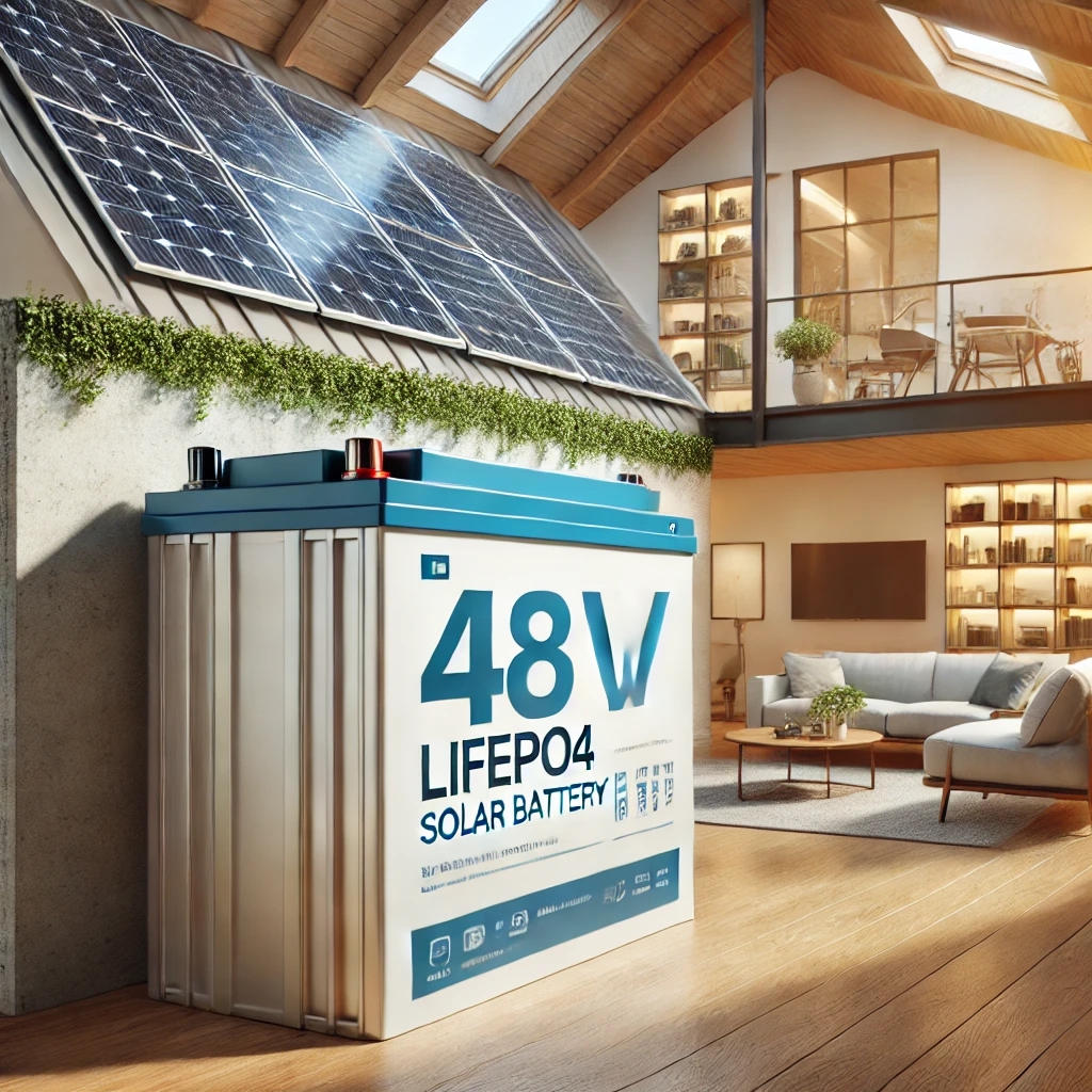 Why Wall-mounted 48V LiFePO4 Batteries Are Ideal for Residential Solar Energy Systems