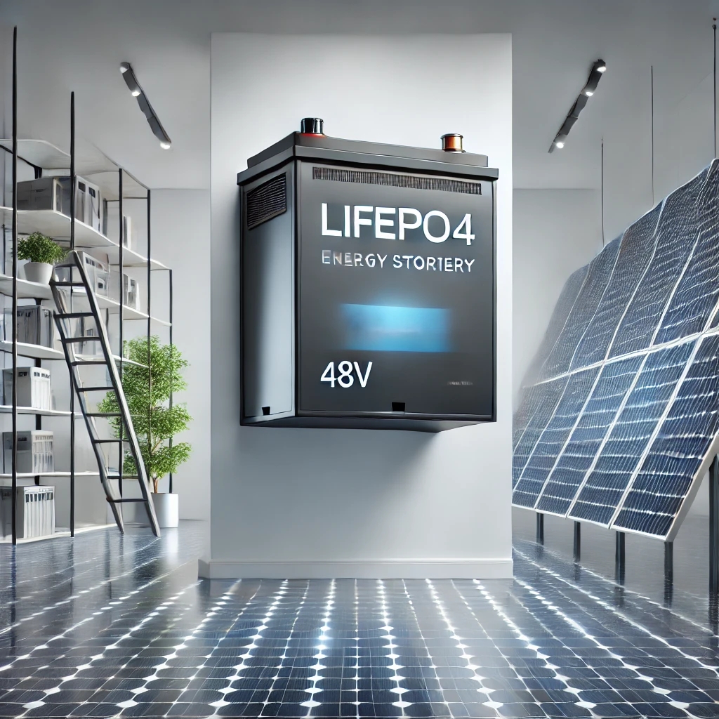 Achieving Maximum Energy Storage Efficiency with 48V LiFePO4 Wall-mounted Solar Batteries