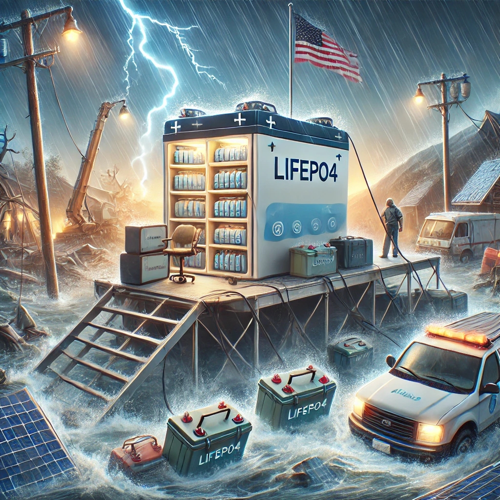 LiFePO4 Batteries: A Game-Changer for Disaster Resilience