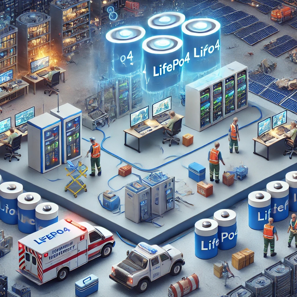 LiFePO4 Batteries: Powering Disaster Recovery and Relief Efforts